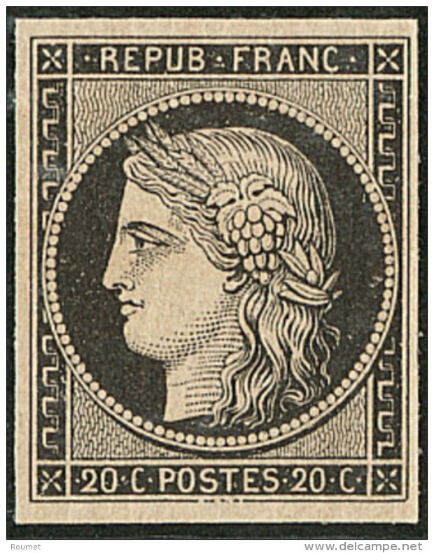 No 3, Tr&egrave;s Frais. - TB - 1849-1850 Ceres