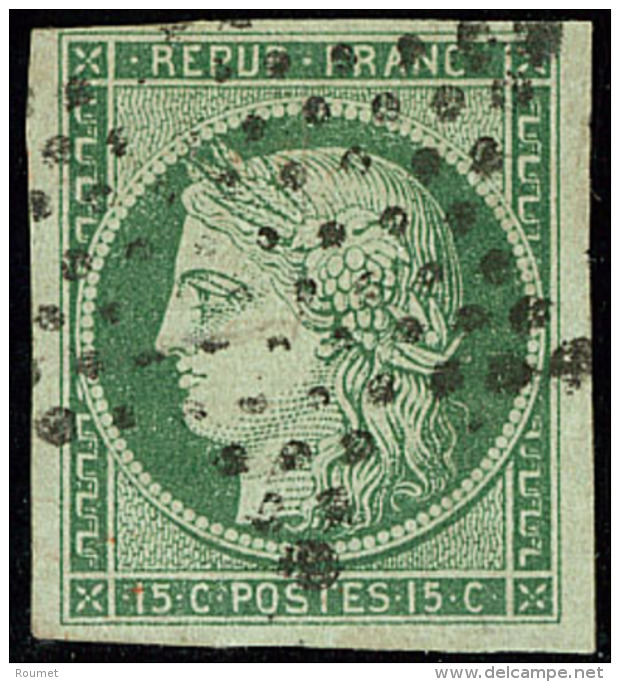 No 2, Nuance Fonc&eacute;e, Obl &eacute;toile. - TB - 1849-1850 Ceres