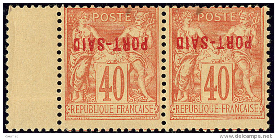 Emission Provisoire Locale Vendue Du 17 Au 24 Novembre 1899 (cote Yv. Sp&eacute; 2013). Surcharge Renvers&eacute;e. No 1 - Other & Unclassified