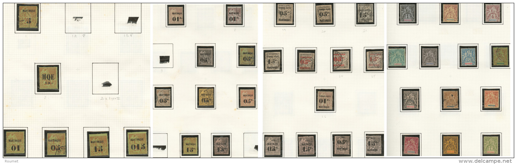 Collection. 1886-1947 (Poste, PA, Taxe, BF), Valeurs Moyennes Et S&eacute;ries Compl&egrave;tes, Les Classiques Majorit& - Other & Unclassified