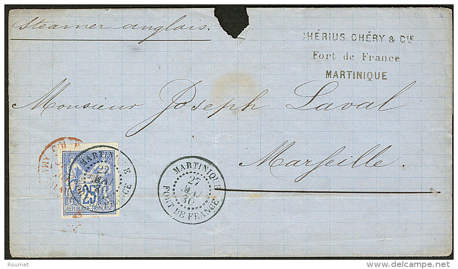 Pr&eacute;curseurs. CG N&deg;36 Obl Cad 27 Mai 80 Sur Lettre Pour Marseille. - TB - Other & Unclassified