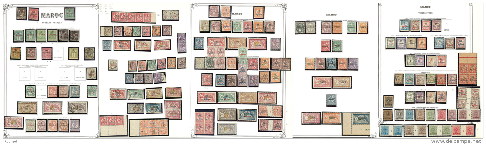 Collection. 1891-1965 (Postes Locales, Poste, PA, Taxe, CPx), Valeurs Moyennes Et S&eacute;ries Compl&egrave;tes, Nombre - Vide
