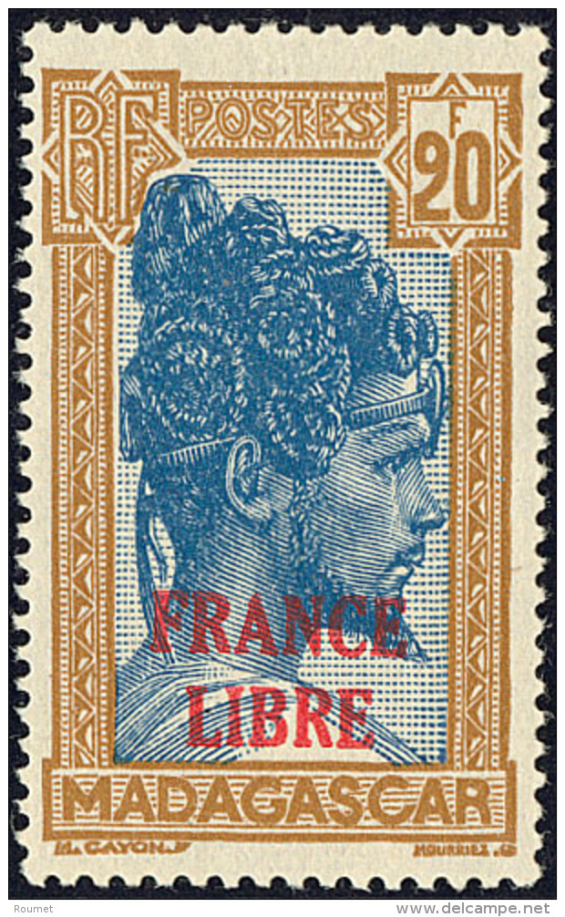 France-Libre. No 255A, Tr&egrave;s Frais. - TB. - R (cote Maury) - Andere & Zonder Classificatie