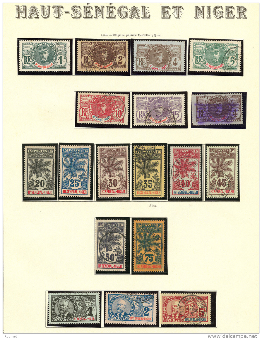 Collection. 1906-1917 (Poste, Taxe), Compl&egrave;te Sauf Taxe 7, 9 Et 10. - TB - Other & Unclassified