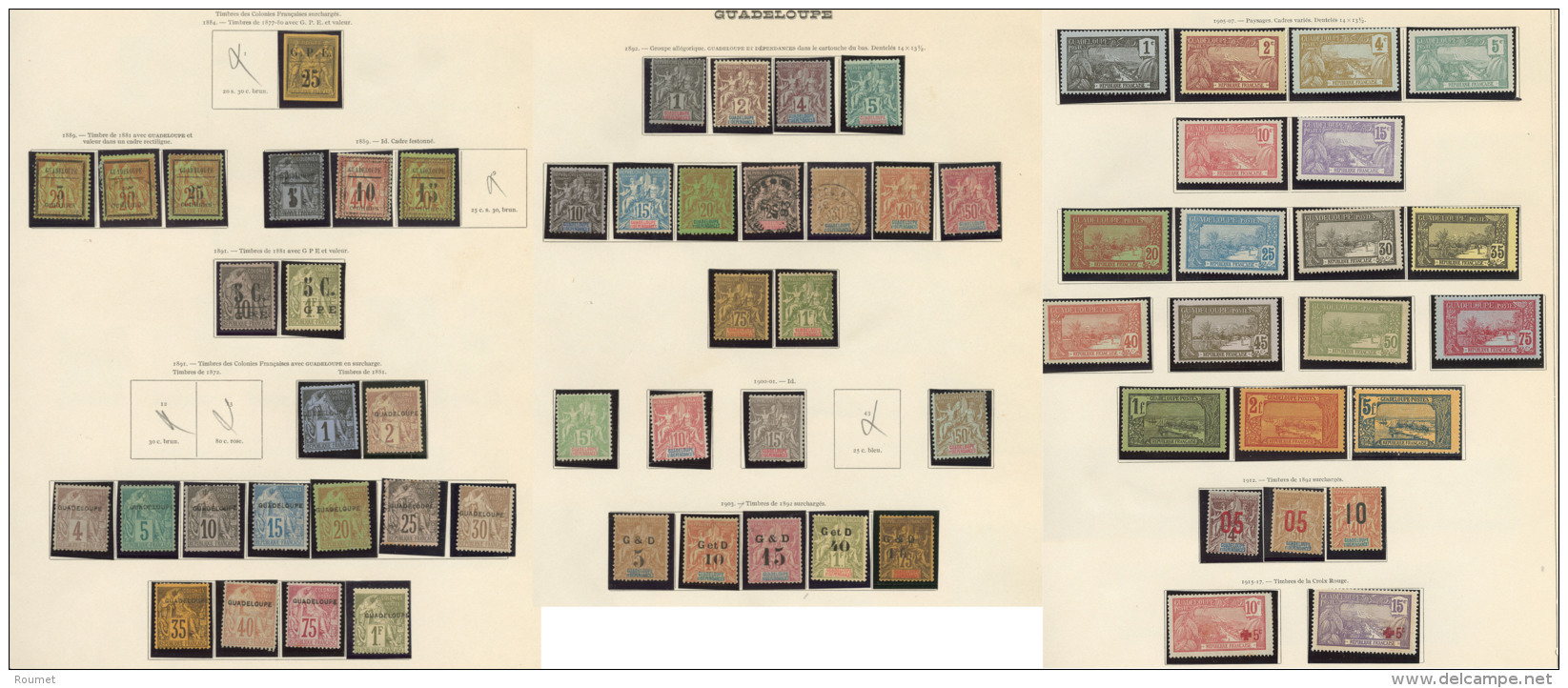Collection. 1884-1947 (Poste, PA, Taxe), Des Valeurs Moyennes Et S&eacute;ries Compl&egrave;tes, Des Doubles Obl. - TB - Other & Unclassified