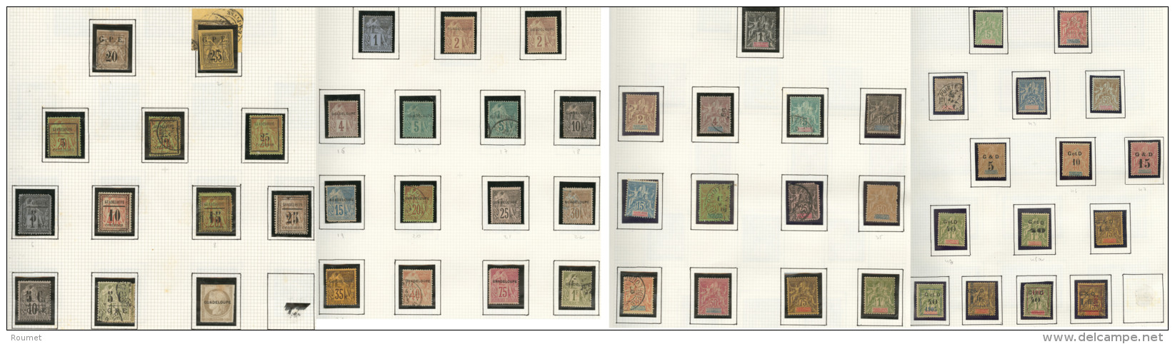 Collection. 1884-1947 (Poste, PA, Taxe, BF), Valeurs Moyennes Et S&eacute;ries Compl&egrave;tes, Les Classiques Majorit& - Other & Unclassified