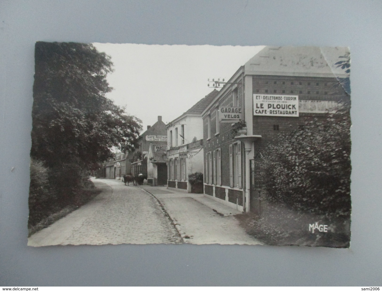 CPA PHOTO 59 PHALEMPIN LE HAMEAU DE PLOUICK - Autres & Non Classés