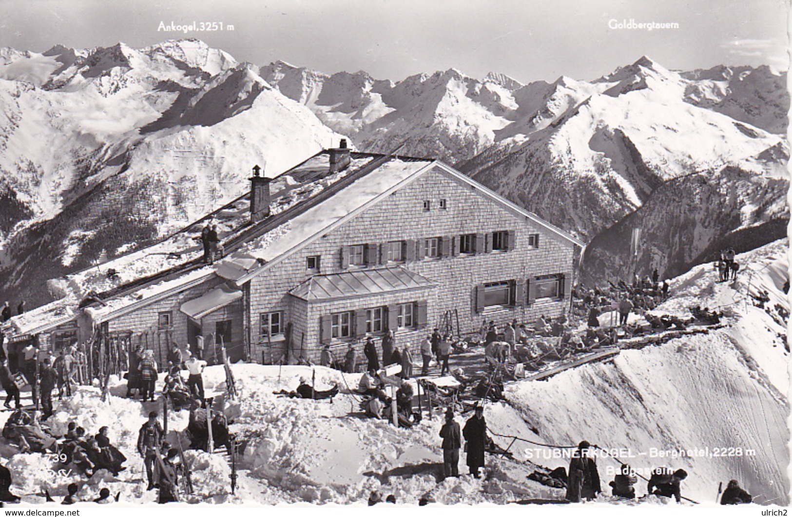 AK Stubnerkogel - Berghotel - 1958 (28591) - Bad Gastein