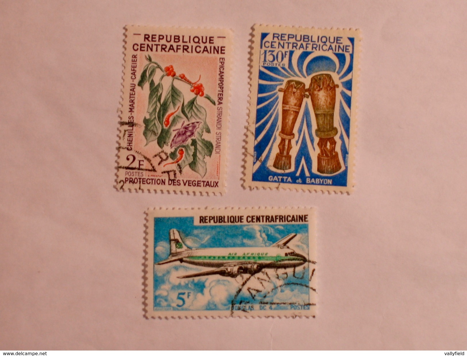 RÉPUBLIQUE CENTRAFICAINE  1965-70  LOT# 6 - Centrafricaine (République)