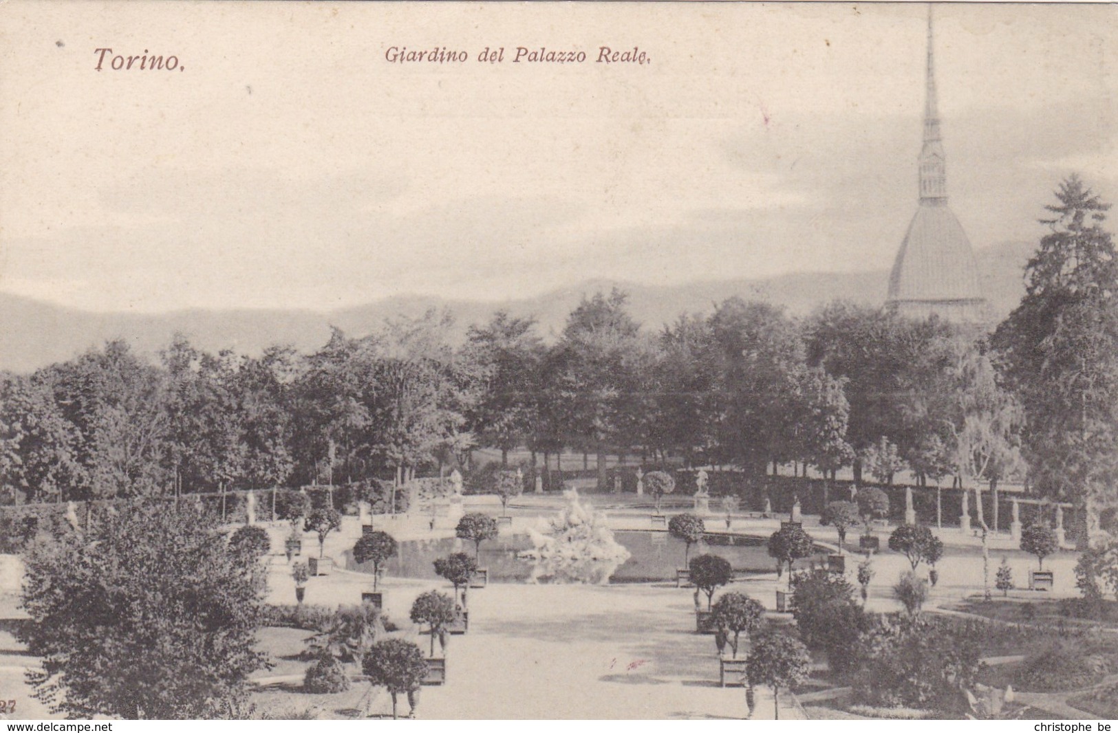 Torino, Giardino Del Palazzo Reale (pk34751) - Palazzo Reale