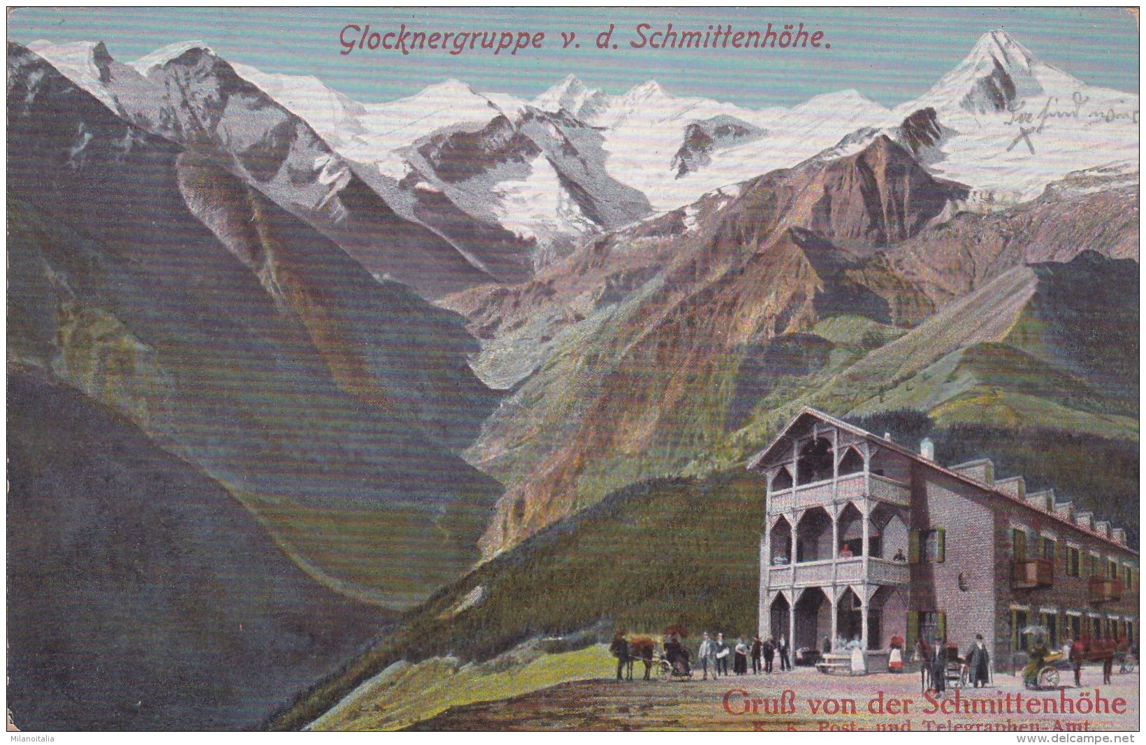 Glocknergruppe Von Der Schmittenhöhe * 10. 8. 1912 - Zell Am See