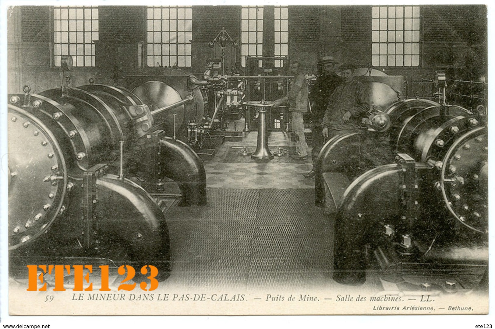 Le Mineur Dans Le Pas De Calais - Puits De Mine - Salle De Machines - 62 Pas De Calais - Autres & Non Classés