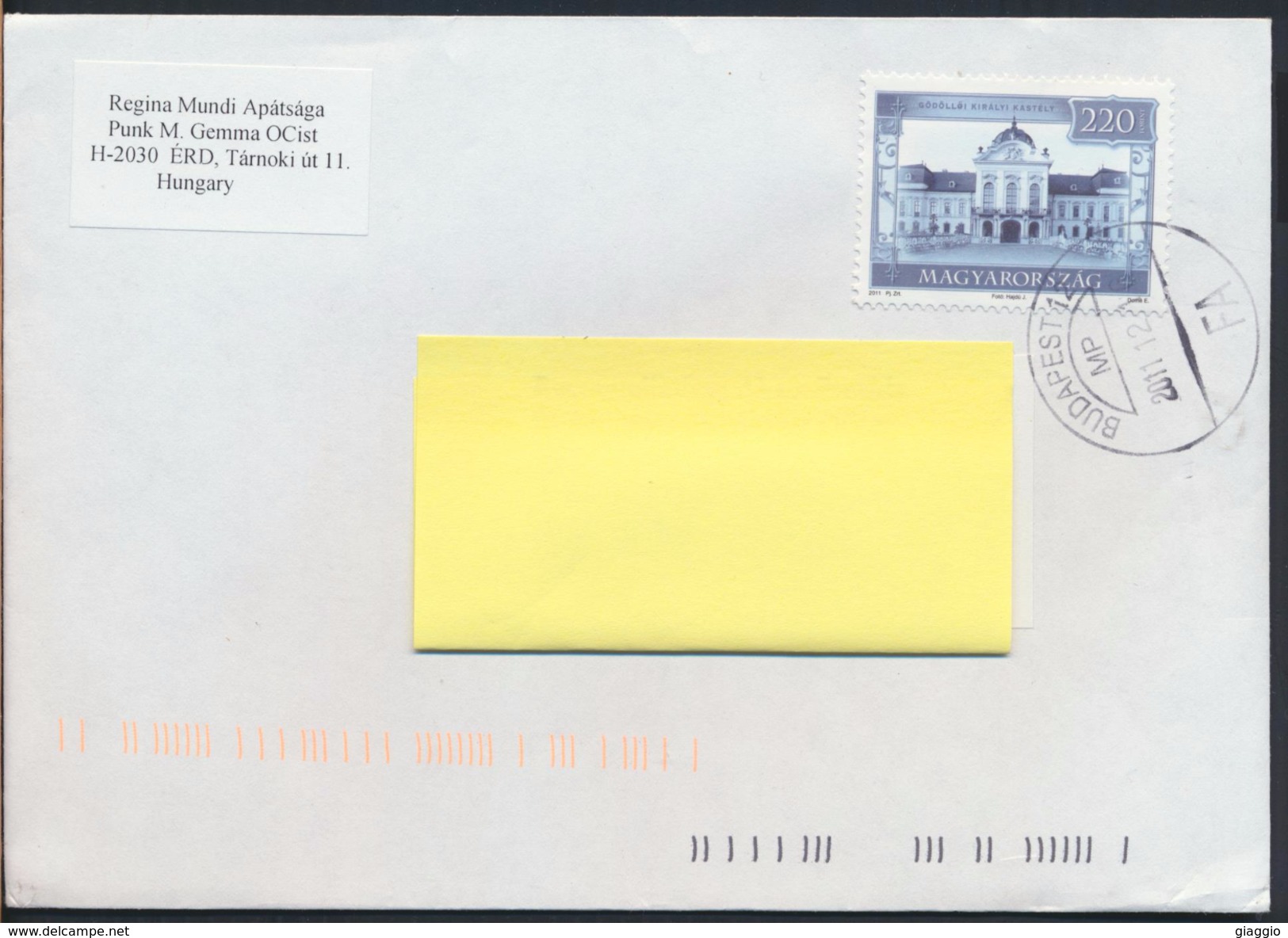 °°° HUNGARY - POSTAL HISTORY - 2011 °°° - Brieven En Documenten