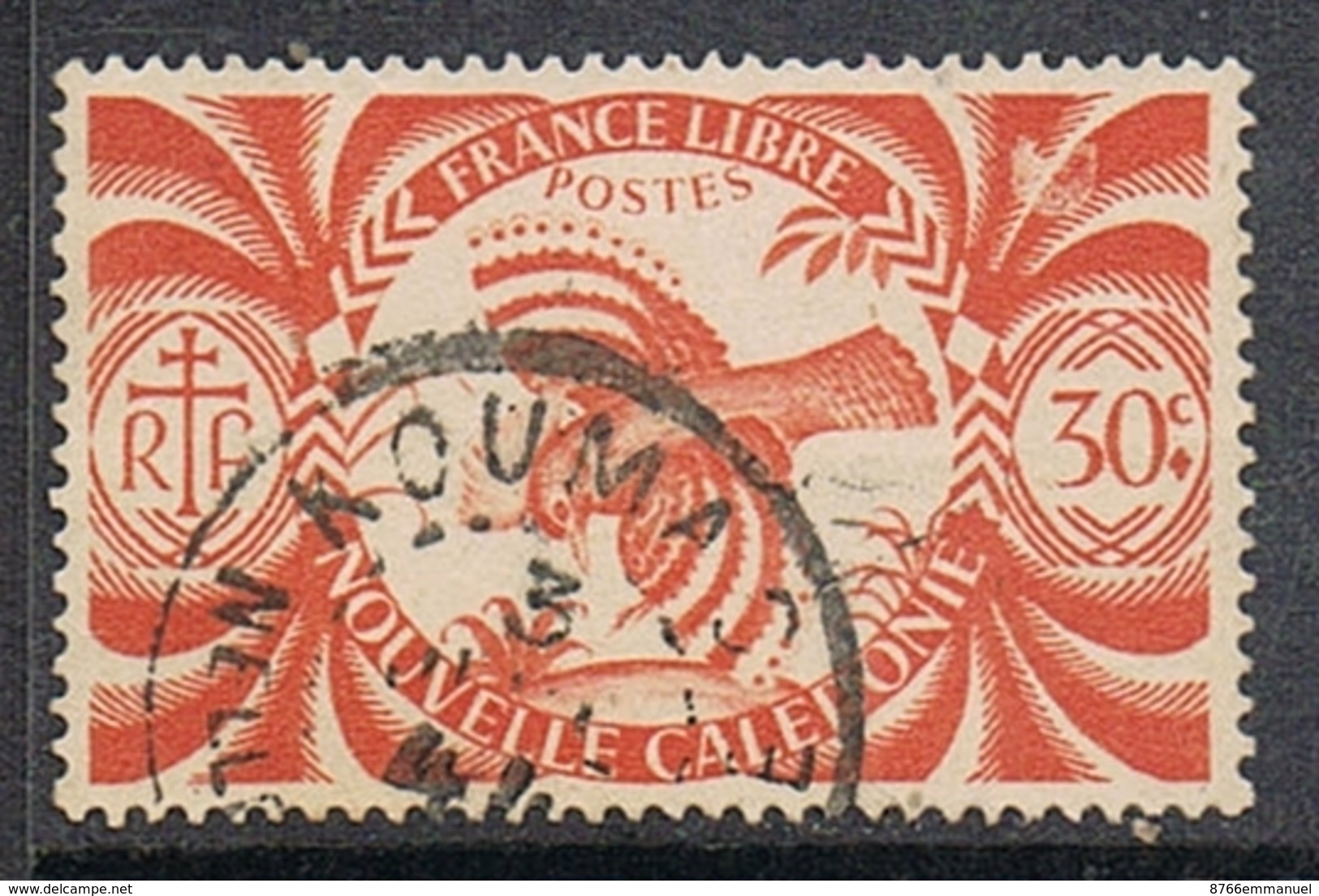 NOUVELLE-CALEDONIE N°233 Oblitération De KOUMAC - Used Stamps