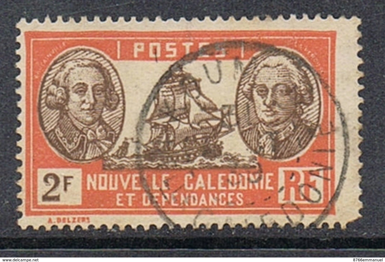 NOUVELLE-CALEDONIE N°157 Oblitération De KOUMAC - Usati