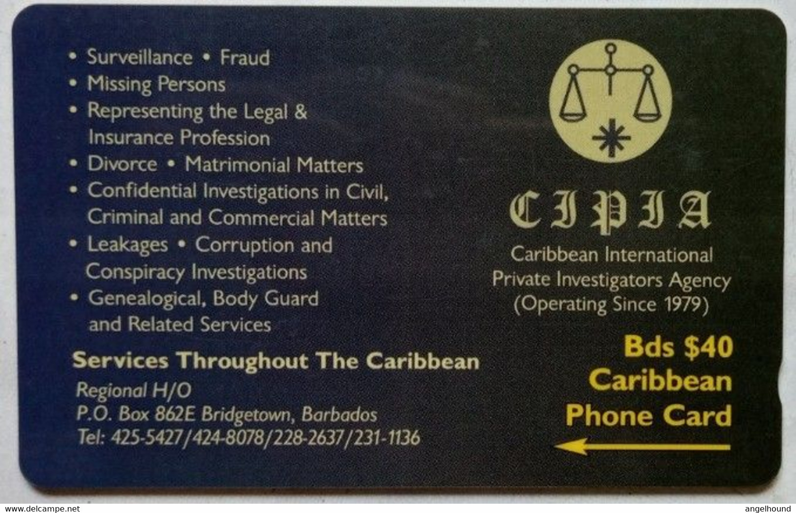 B$40 CIPIA 263CBDC - Barbades