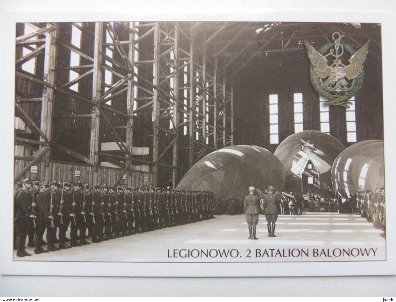 Legionowo / 2 Balloon Battalion / Mass In The Hangar  /  Poland Army 1918-39 / Reproduction - Balloons