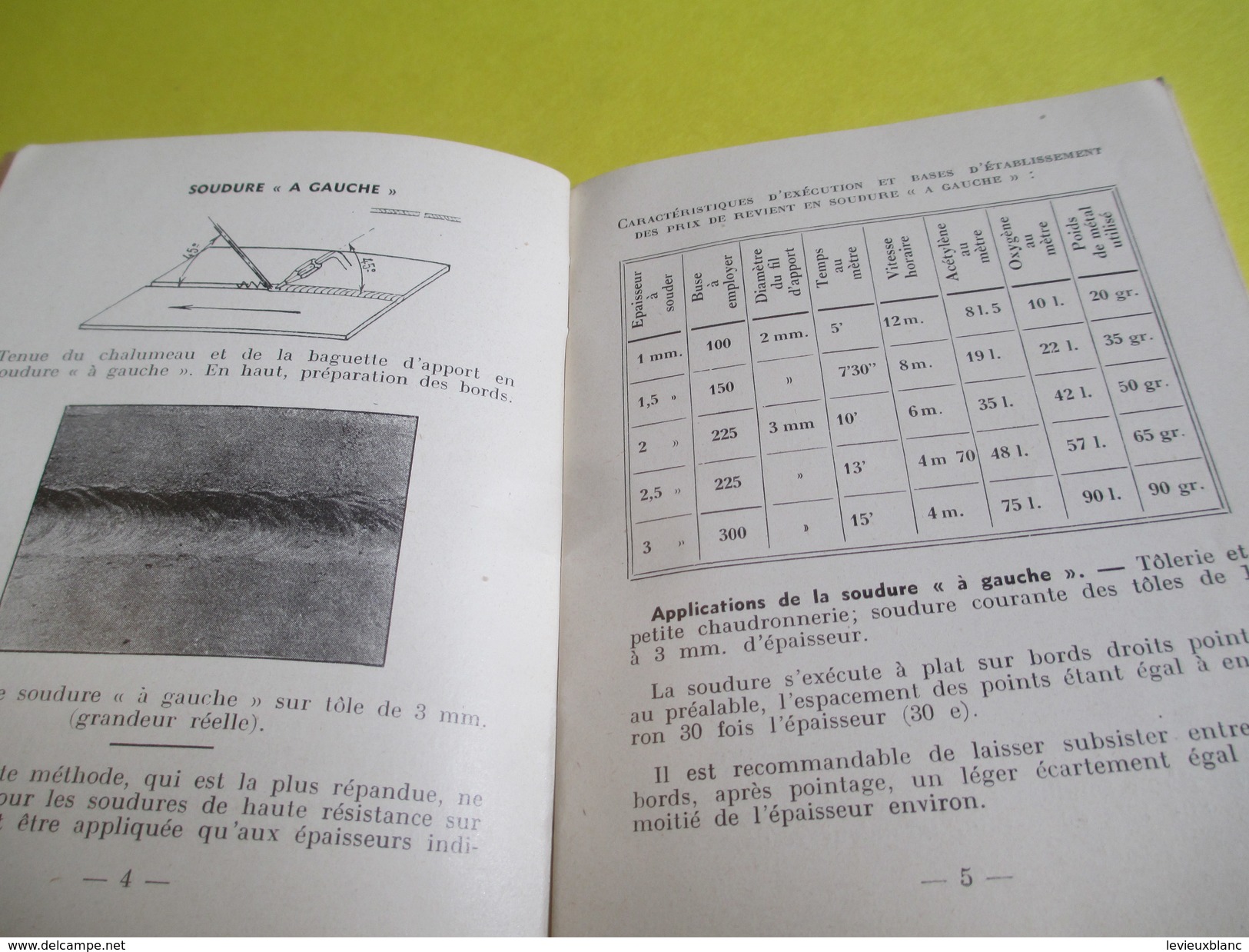 Fascicule/Soudure Autogène Oxy-Acétylénique/Offert Par "L'Air Liquide"/Inst De Soudure Autogène /Paris/Vers1950   LIV123 - Do-it-yourself / Technical