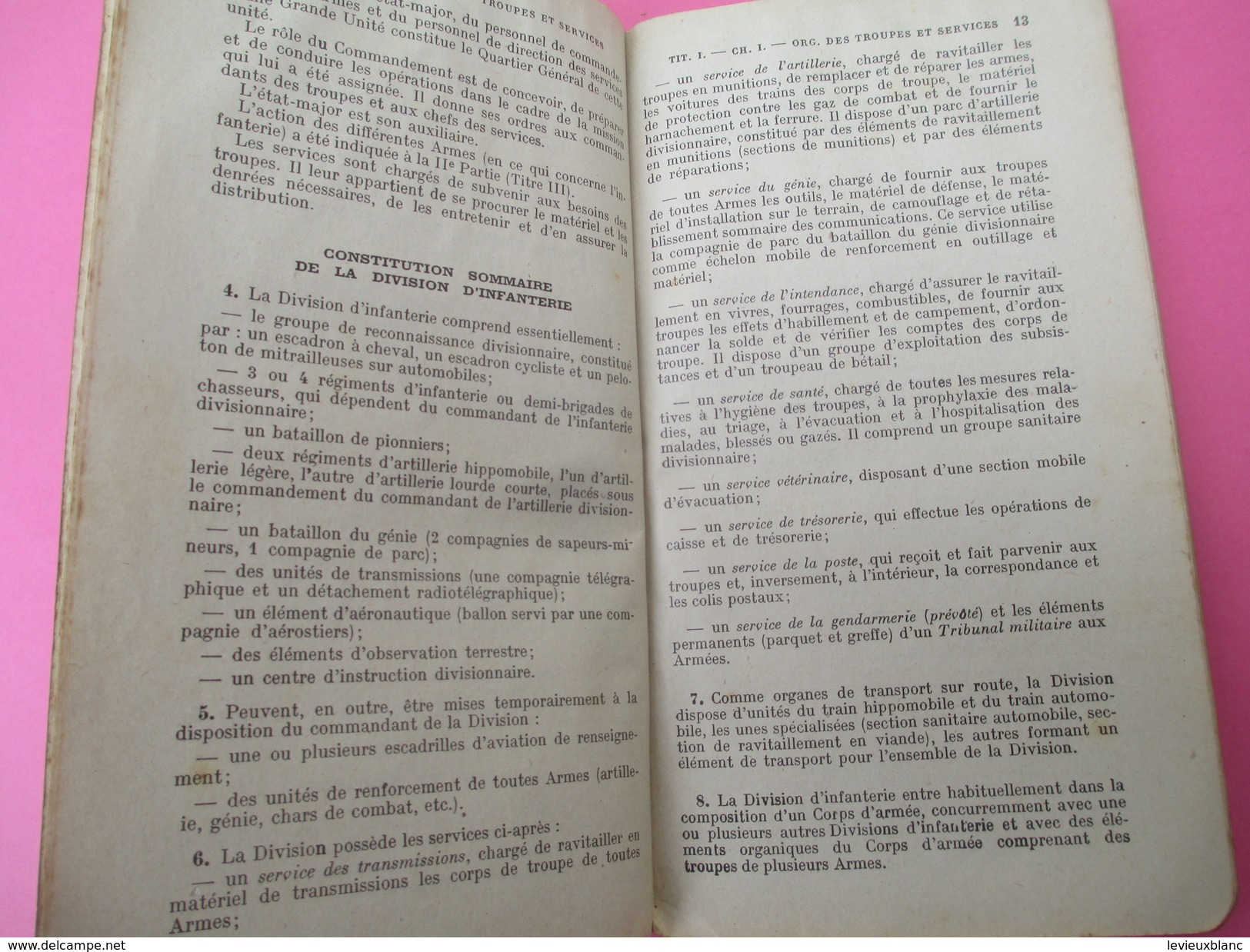 Militaria/Manuel Militaire/Régl De L'Infanterie/Service En Campagne/Ministère De La Guerre/Berger-Levrault/1933   LIV120 - Autres & Non Classés