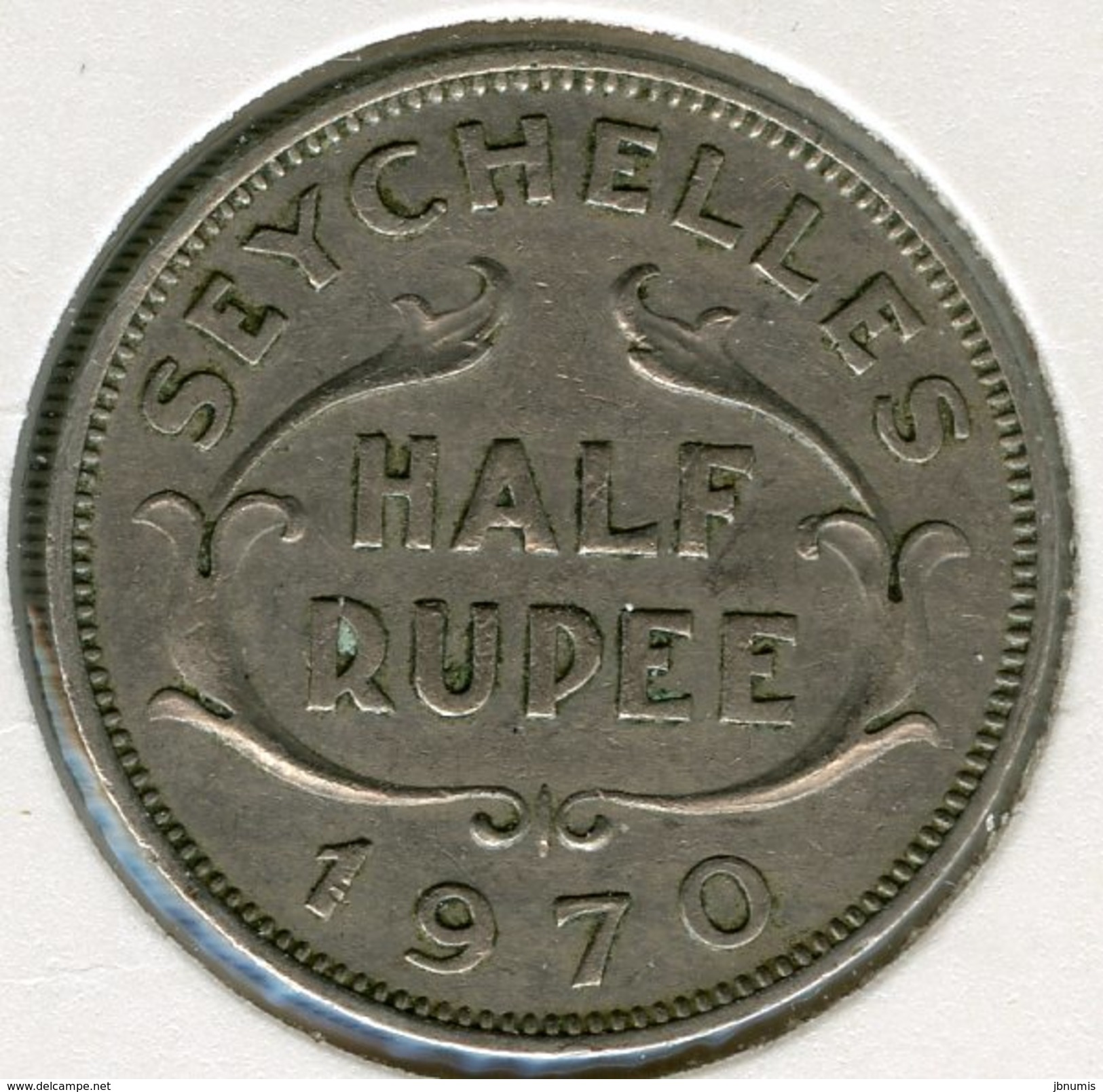 Seychelles 1/2 Rupee 1970 KM 12 - Seychelles