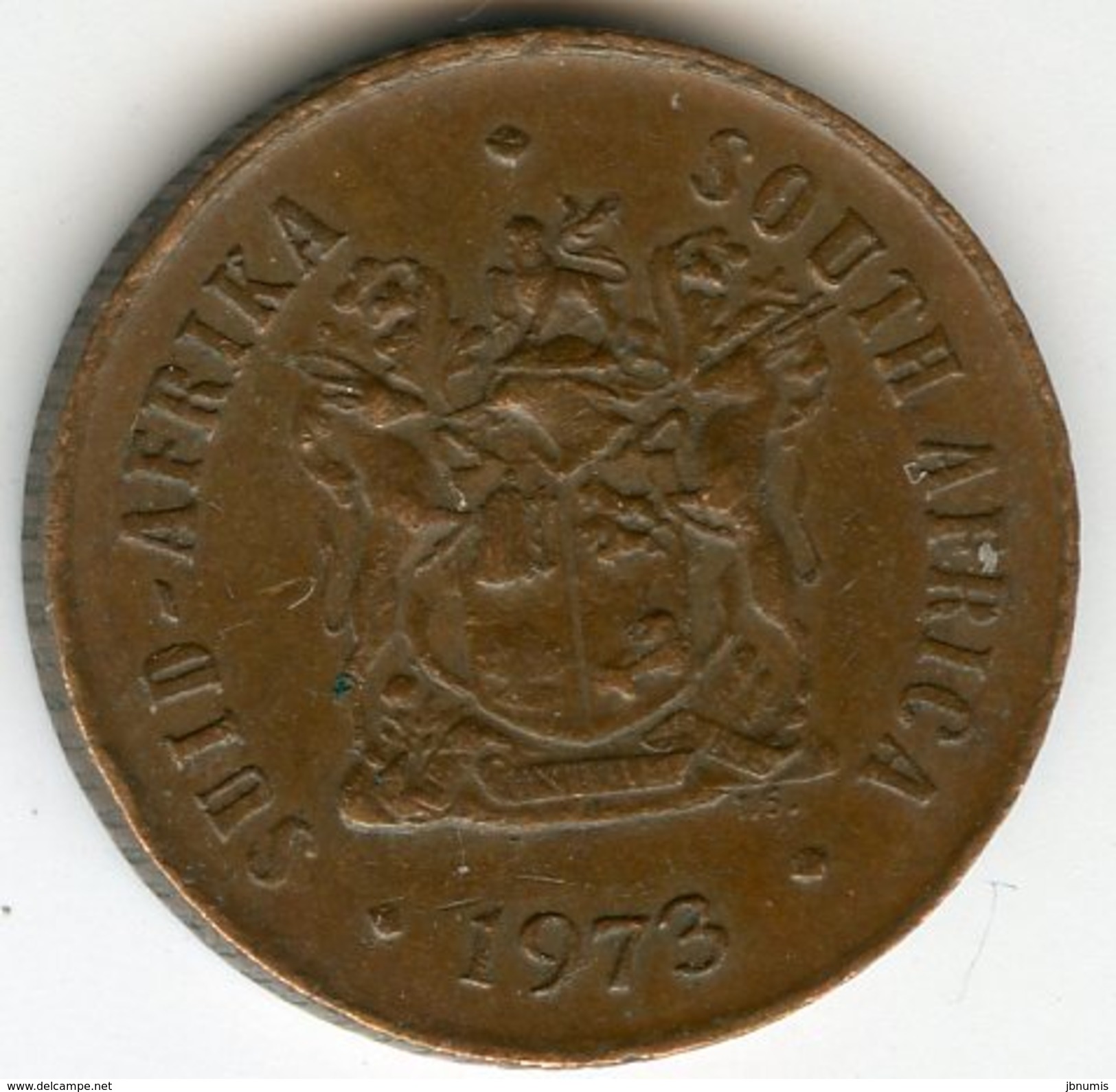 Afrique Du Sud South Africa 1 Cent 1973 KM 82 - Afrique Du Sud