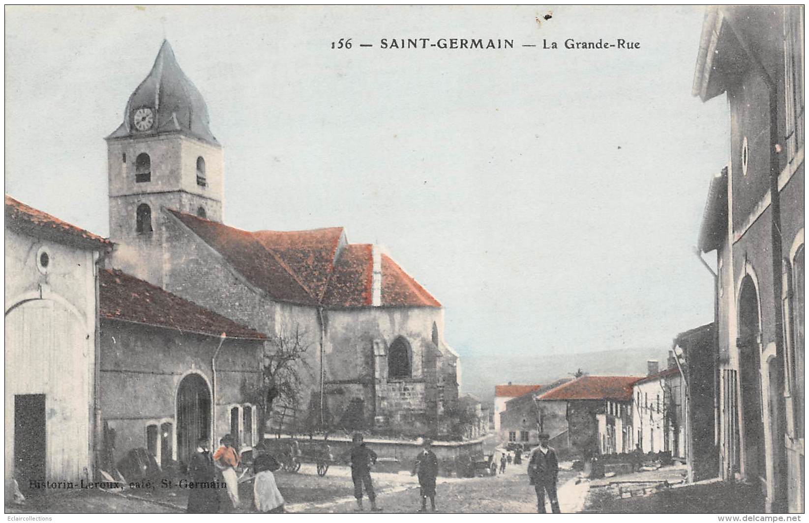 Saint Germain  ???  Ou A Localiser. Lequel ???  88     La Grande Rue     ( Cachet Neufchateau A .....) - Sonstige & Ohne Zuordnung