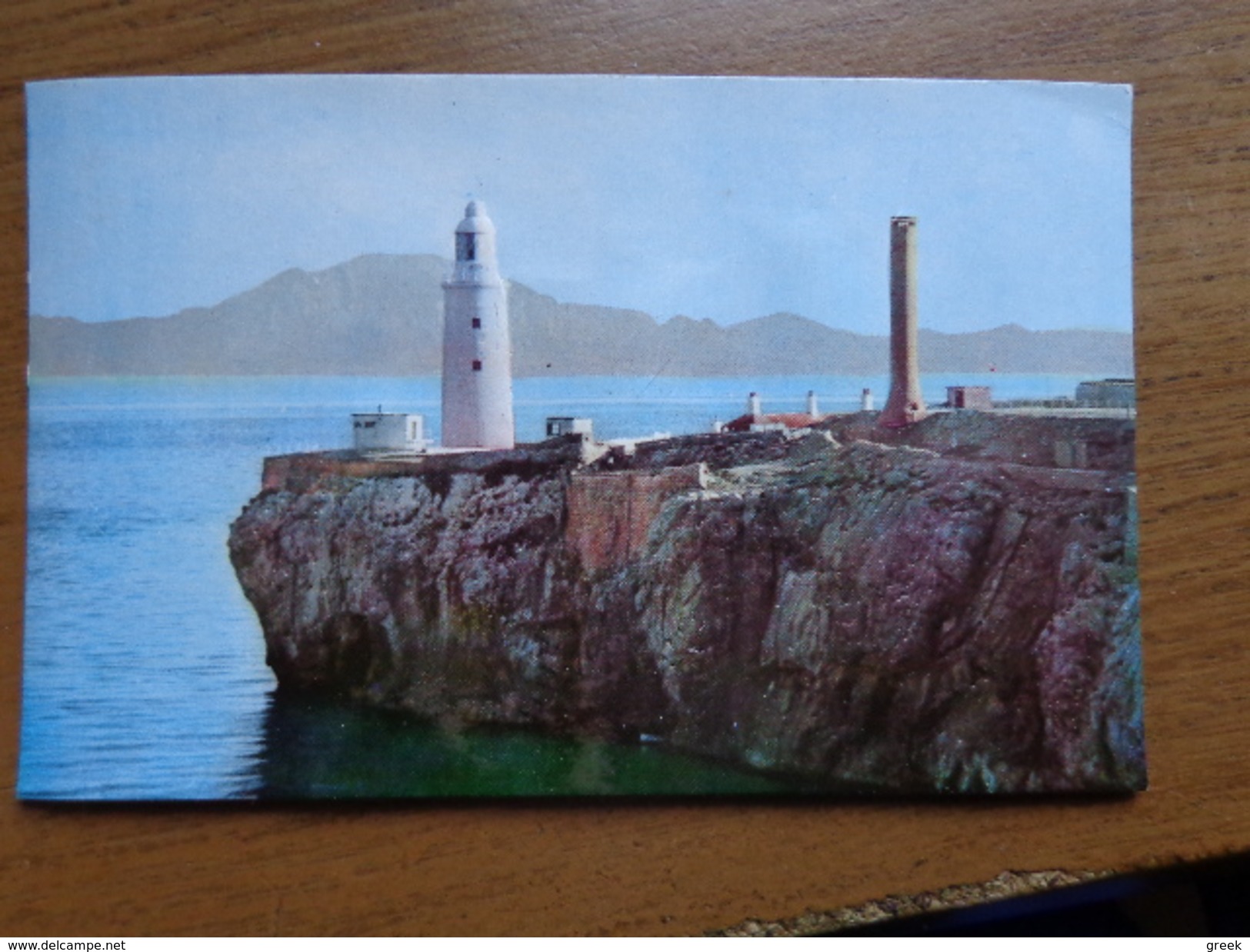 Vuurtoren - Phare - Lighthouse / Gibraltar, Lighthouse --> Onbeschreven, Reliefkaart, Wel Wat Gebobbeld) - Lighthouses
