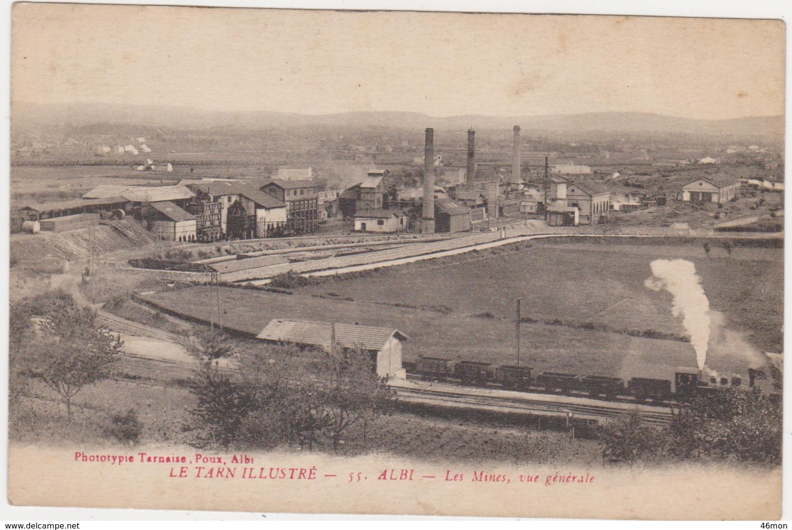 81.Albi.Les Mines,vue Générale. - Albi