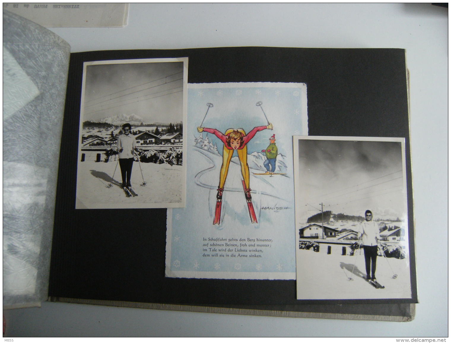 album photo photographie  photo  souvenir vacances autriche savoie ski carte postale ticket entree tout en photo