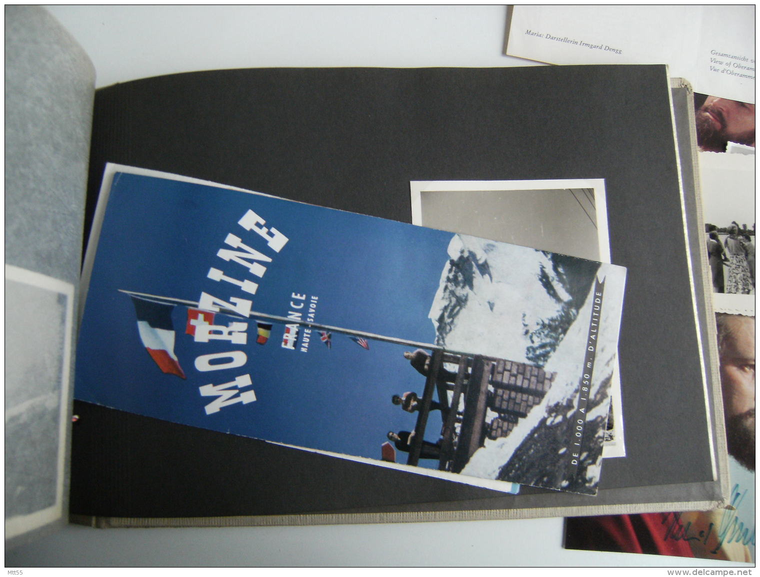 album photo photographie  photo  souvenir vacances autriche savoie ski carte postale ticket entree tout en photo