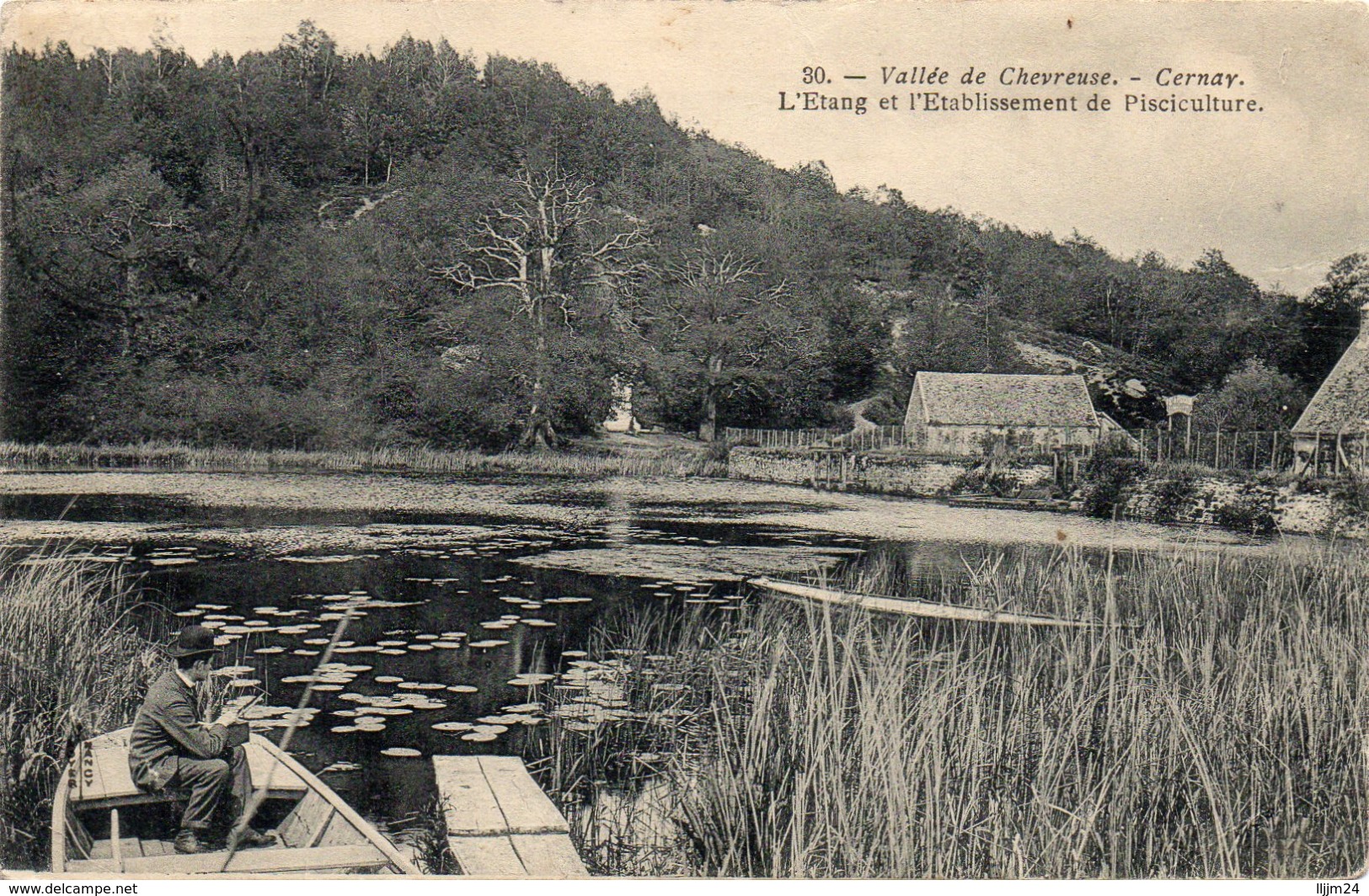 - CERNAY -1907- L'Etang Et L'Etablissement De Pisciculture - Cernay