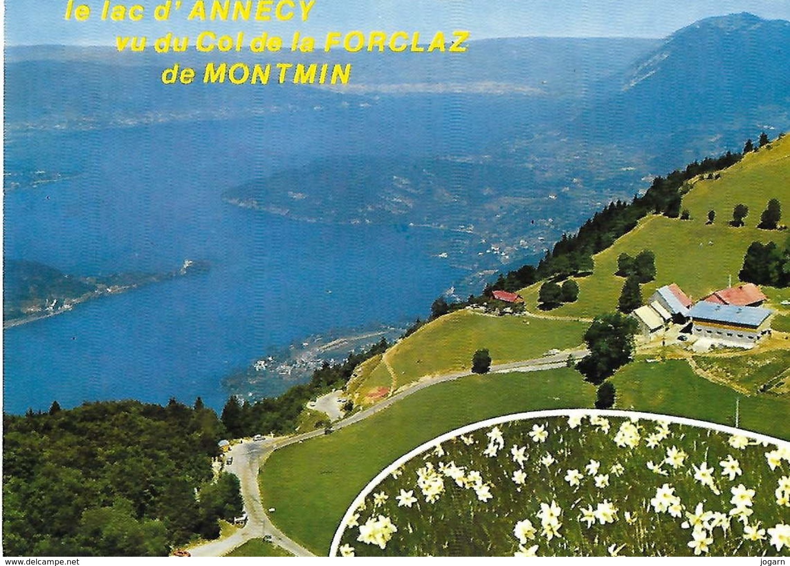 74 - LE LAC D'ANNECY Vu Du Col De La Forclaz De Montmin - Annecy