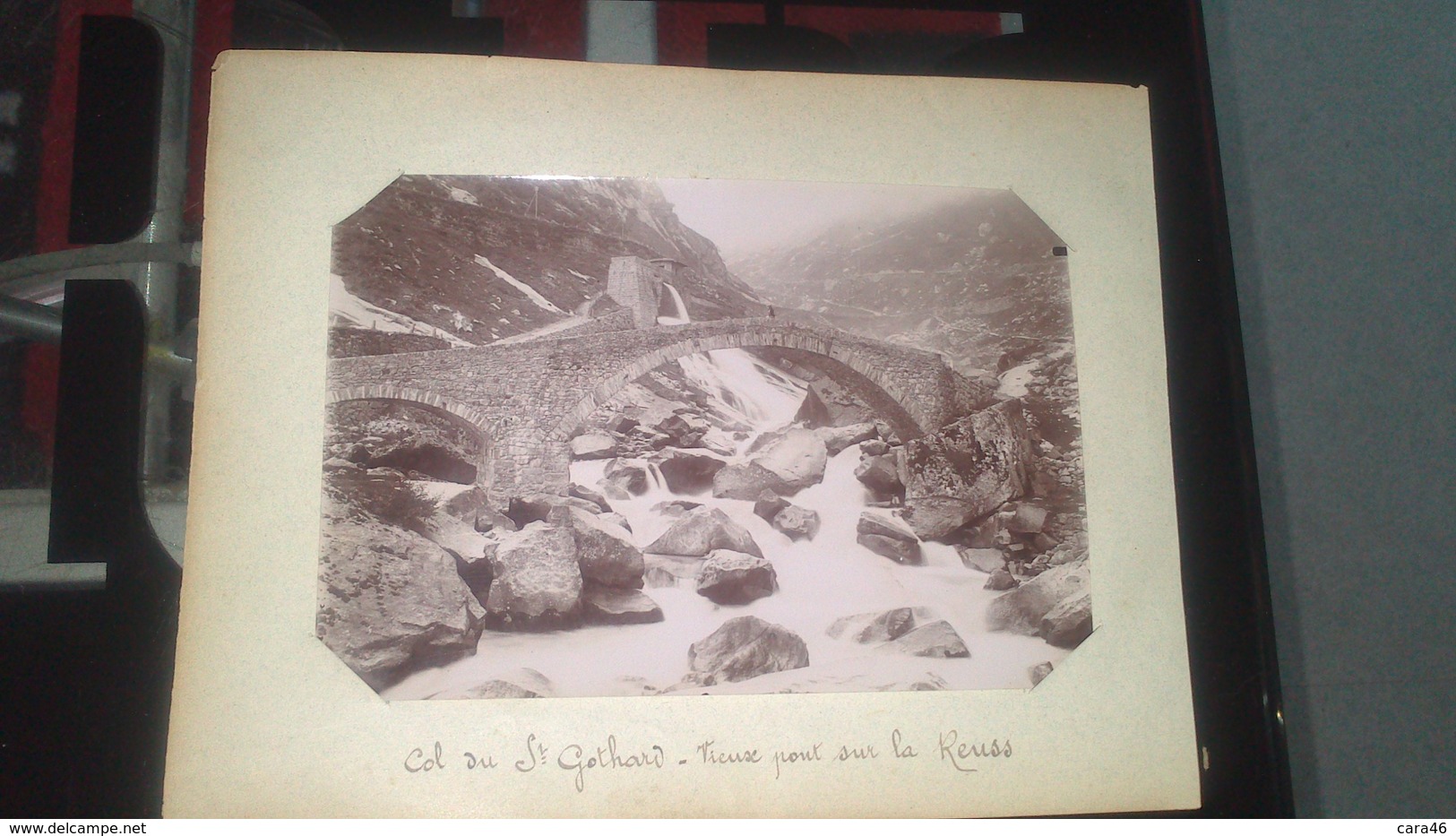 Photo -  COL DE ST GOTHARD - Vieux Pont Sur La Reuss - Lieux