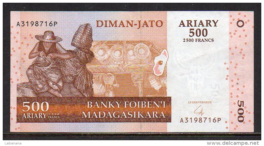 321-Madagascar Lot De 7 Billets Neufs - Madagascar