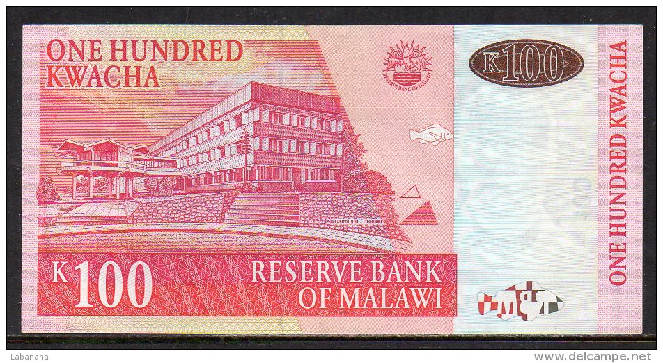 528-Malawi Billet De 100 Kwacha 2009 BN800 - Malawi