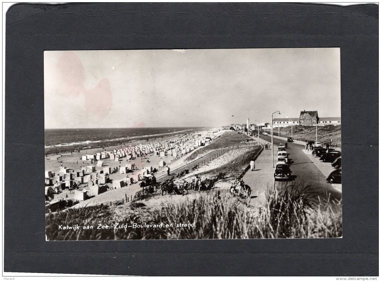 70398    Paesi  Bassi,   Katwijk  Aan Zee,  Zuid-Boulevard En Strand,  VG  1917 - Katwijk (aan Zee)