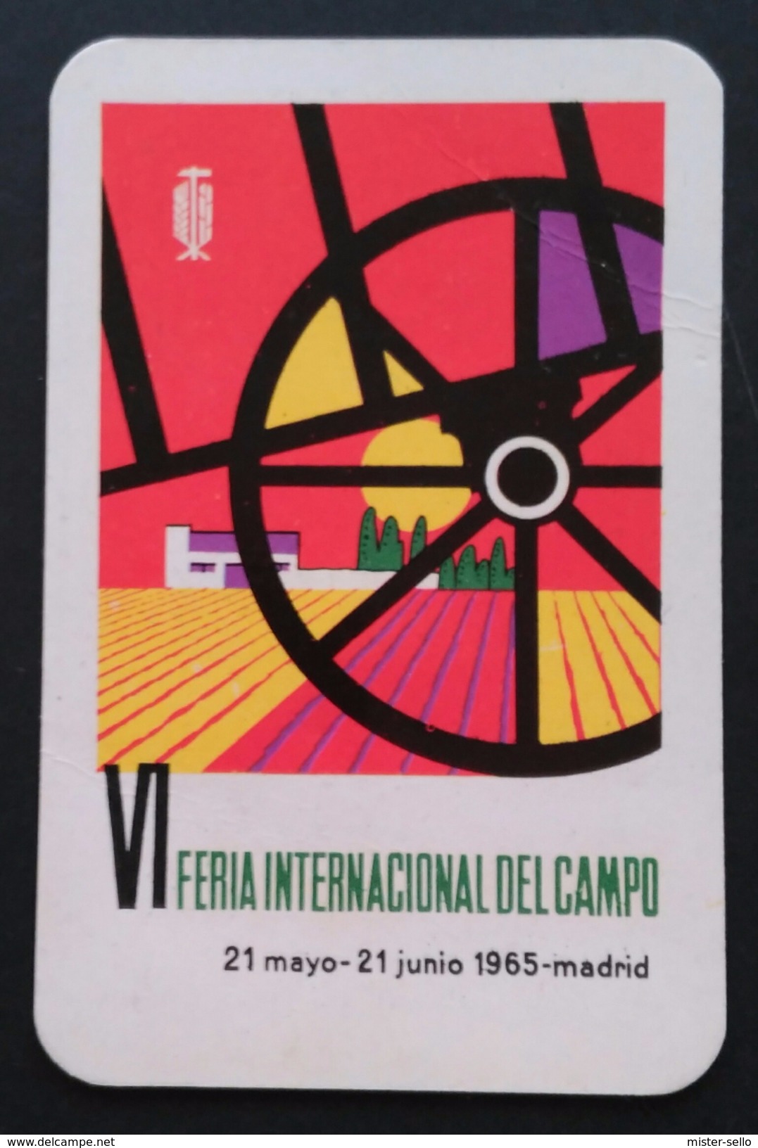 1965 CALENDARIO VI FERIA INTERNACIONAL DEL CAMPO. - Tamaño Pequeño : 1961-70