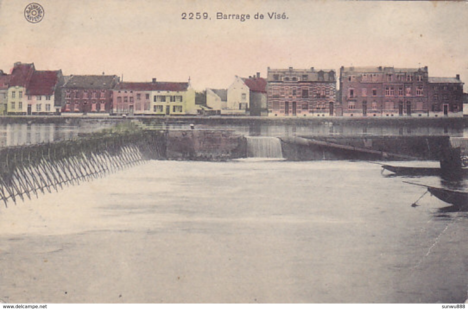 Visé - Barrage De (colorisée) - Visé