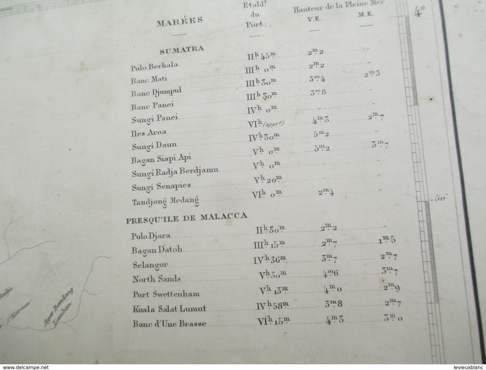 Carte Marine / Edition Mai 1932/ Détroit De Malacca De Pulo Berhala Aux Souths Sands/ 1946    PGC142 - Programma's