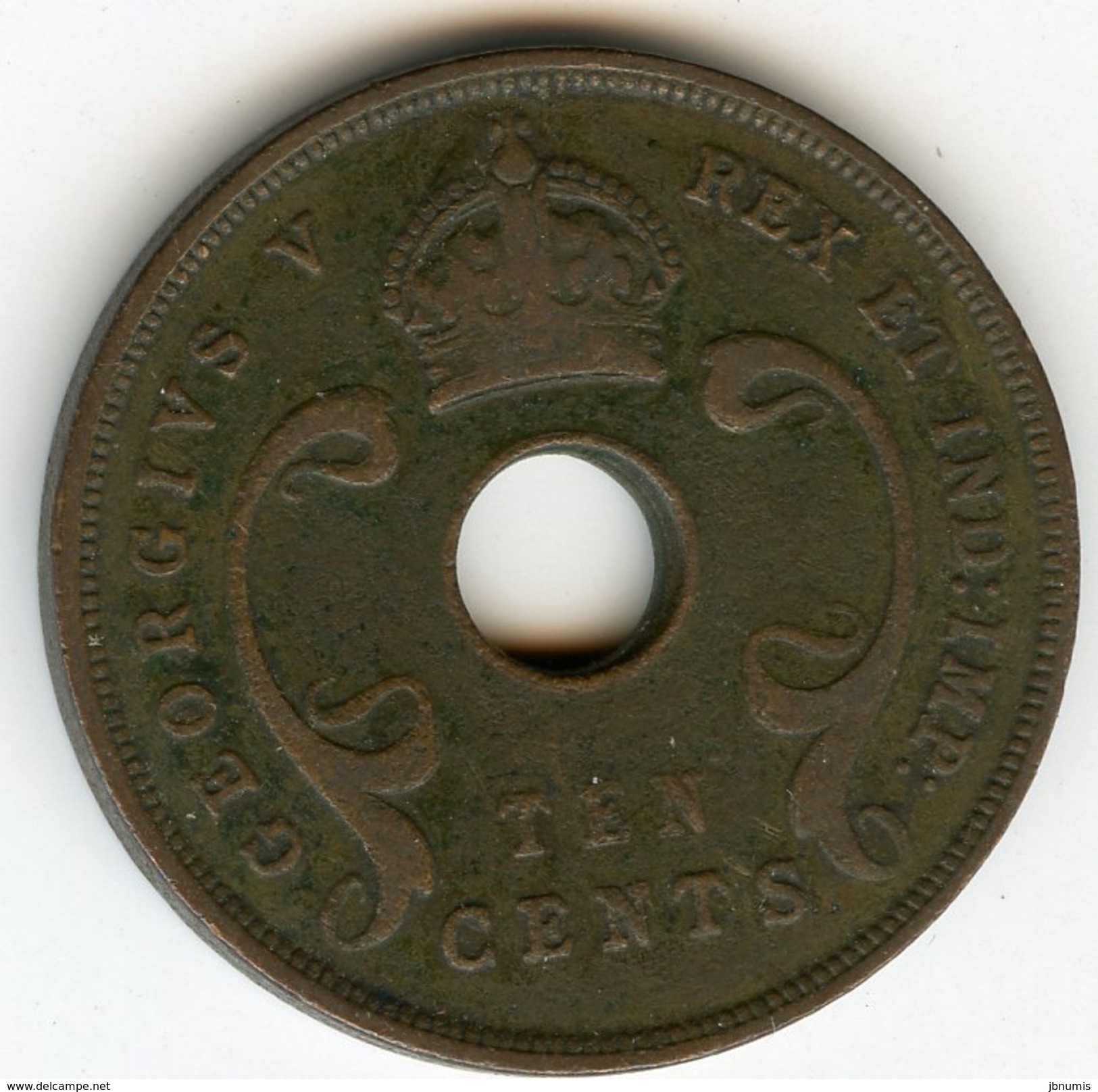 Afrique Orientale Britanique East Africa 10 Cents 1935 KM 19 - British Colony