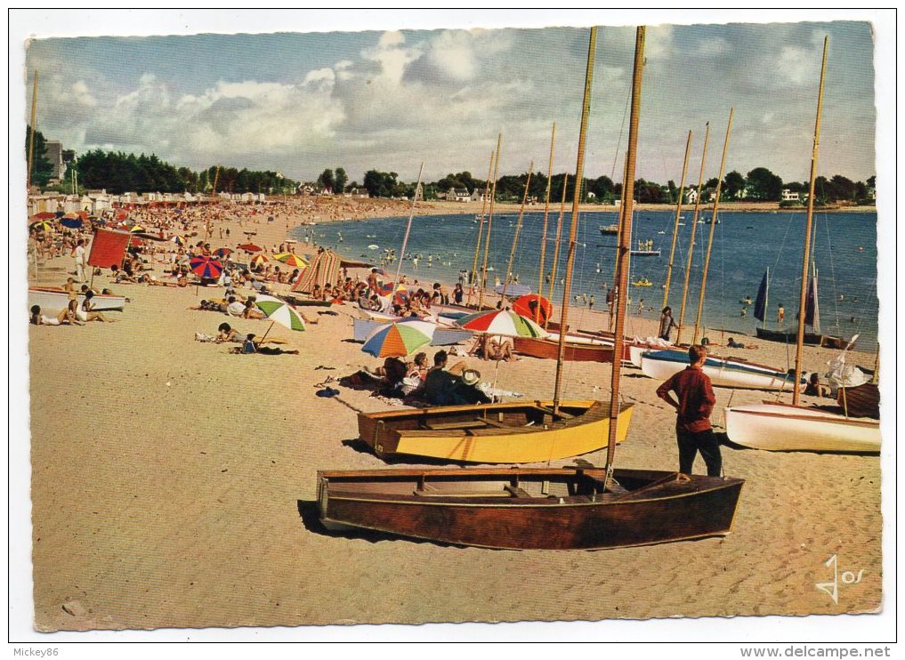 BENODET--1966--Vue Générale De La Grande Plage (animée),cpsm 15 X 10 N°1057 éd JOS- Cachet - Bénodet