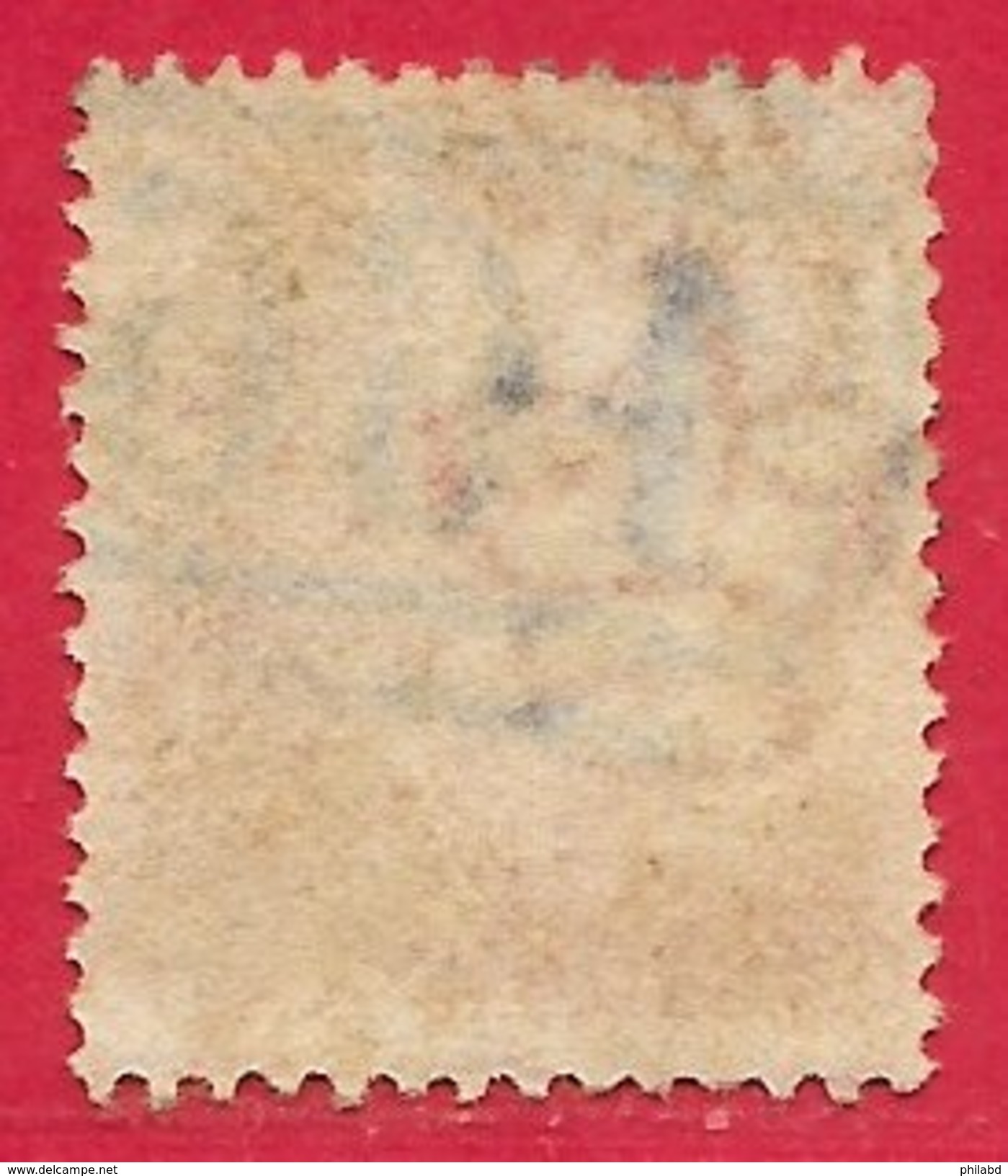 Grande-Bretagne N°14 1p Rouge Carminé (dentelé 14 - Grande Couronne) 1854-55 O - Used Stamps