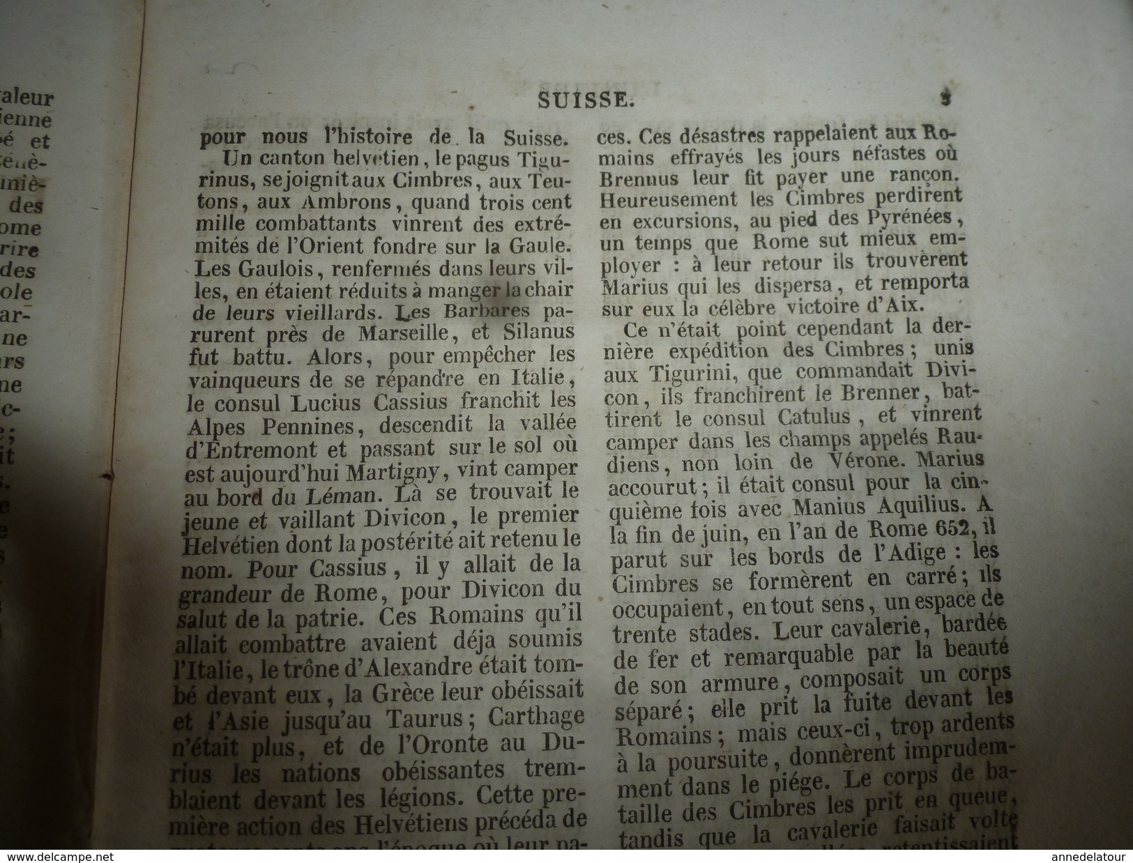 1838  Tout sur les ORIGINES de la SUISSE ,moeurs ,coutumes,etc : par M. de Golbéry, avec nombreuses gravures hors textes