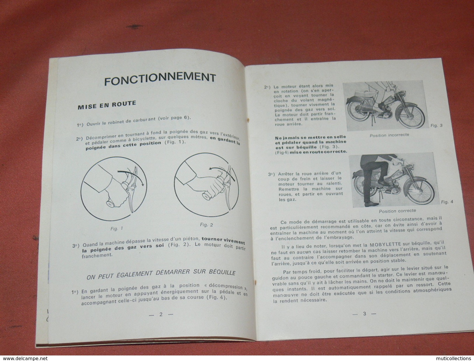 MOTO / 50 CM3   MOBYLETTE /  MOTOCONFORT / CARNET  D ENTRETIEN ORIGINAL / EDITION DE 1969 - Moto