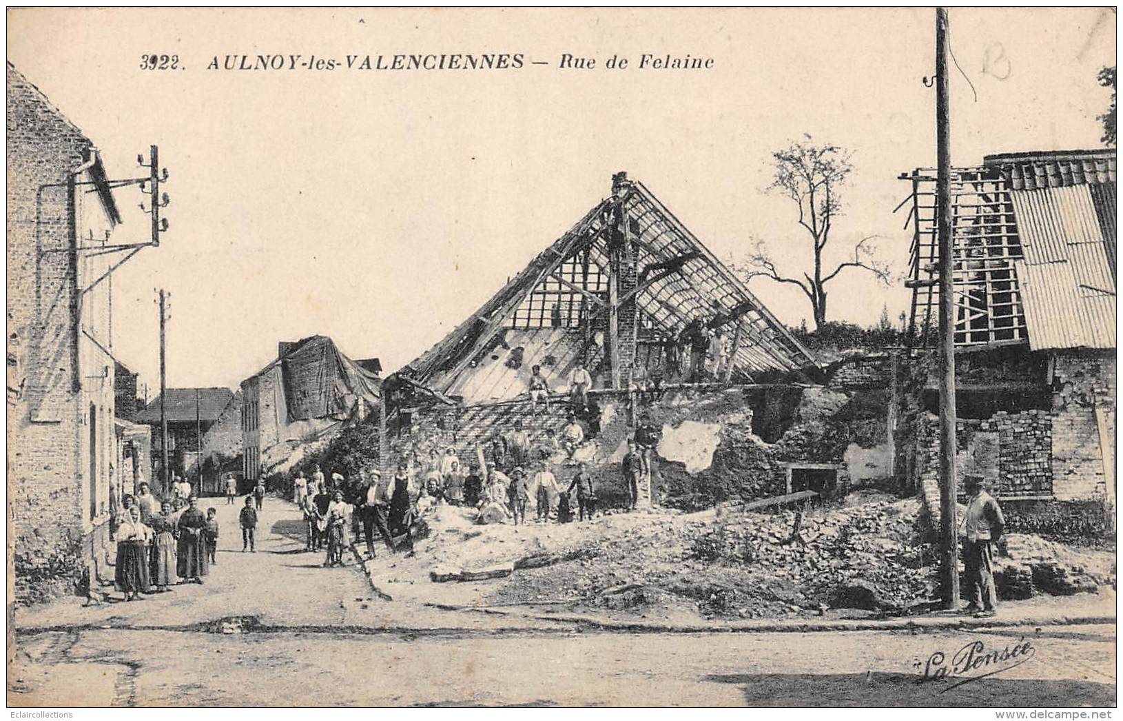 Aulnoye Les Valenciennes   59       Rue De Felaine              (Voir Scan) - Aulnoye