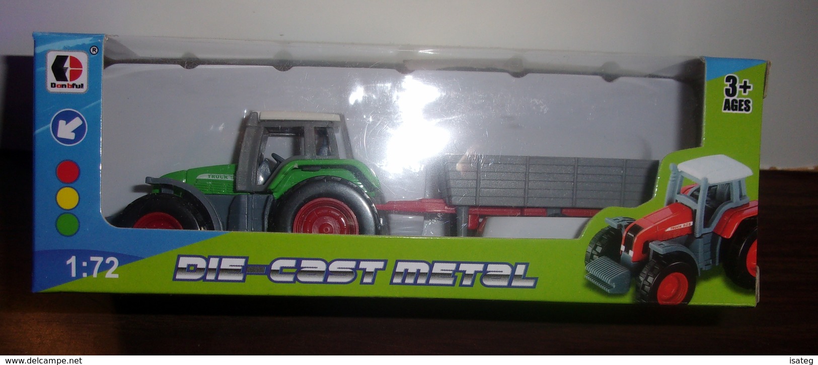 Tracteur + Remorque Donbful - Echelle 1:72