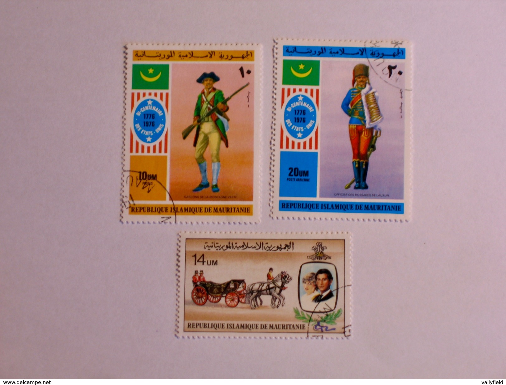 MAURITANIE 1976-81    LOT# 3  INFANTRYMAN - Mauritanie (1960-...)