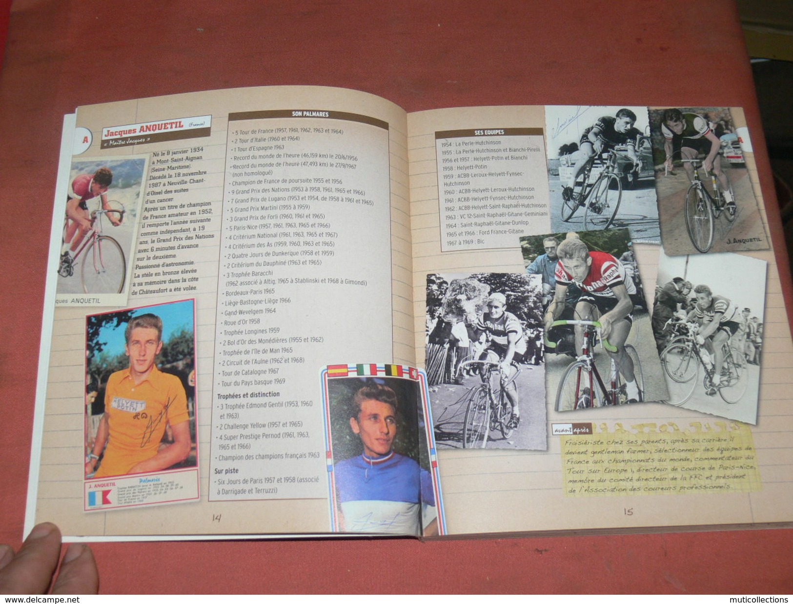 SPORT VELO / PANORAMA CYCLISTE / ANNEES MIROIR SPRINT 1950/60 / AVEC 340 IMAGES DE 183 COUREURS - Sport