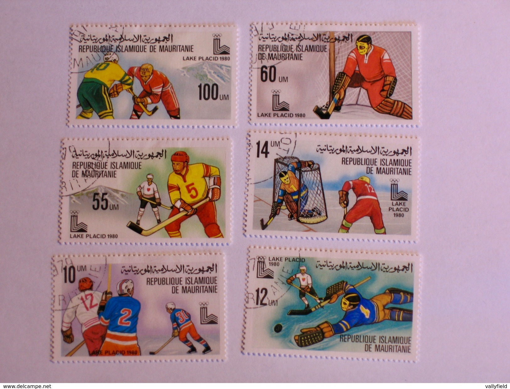 MAURITANIE 1979    LOT# 4 OLYMPIC, ICE HOCKEY - Mauritania (1960-...)