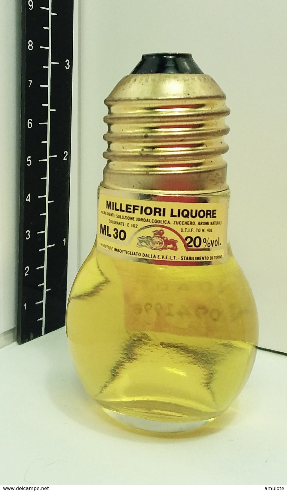 Mignonnette  Lightbulb Millefiori  Liquore, 30ml, 20% - Miniatures